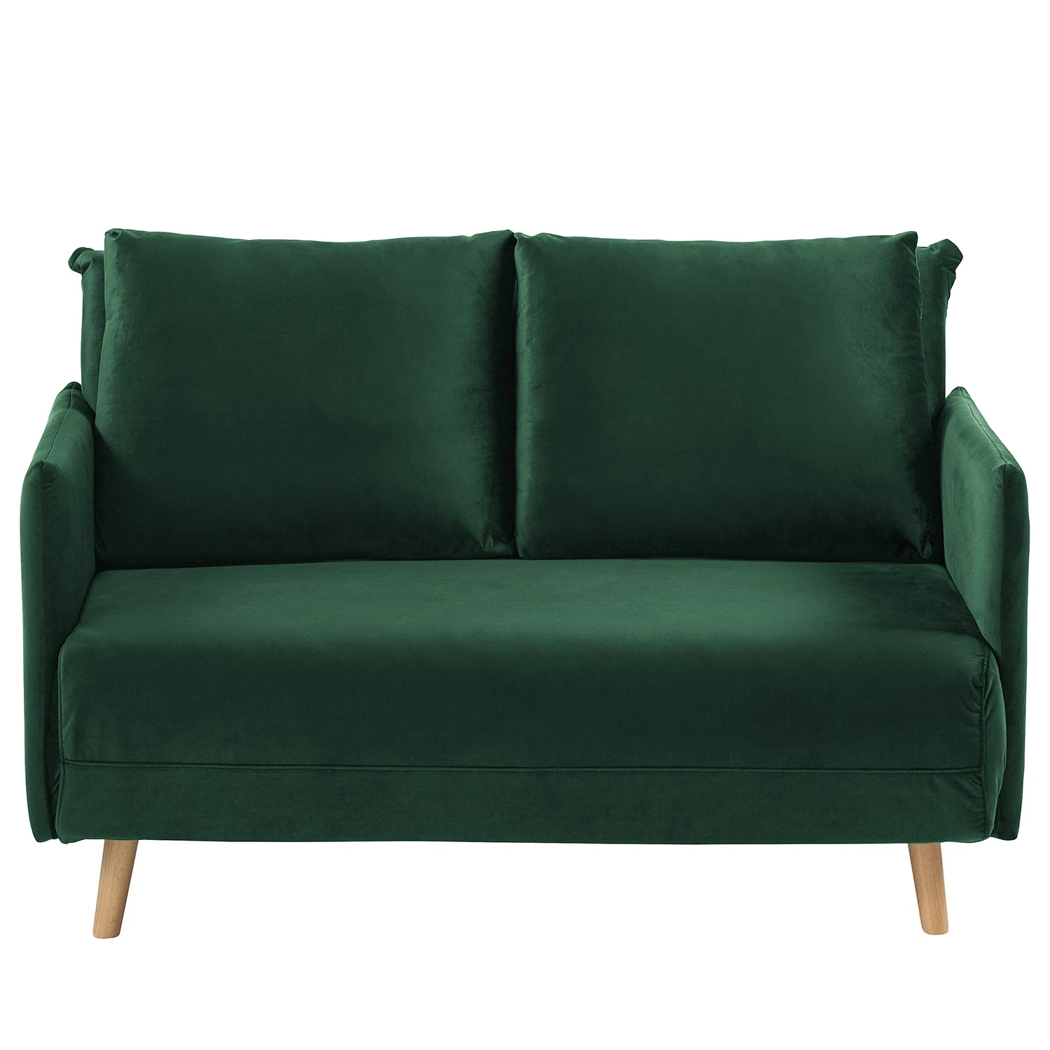 Jack & Alice Schlafsofa Lobau II - Samt - Dunkelgrün 5 Jack & Alice Schlafsofa Lobau II - Samt - Dunkelgrün – Bild 5