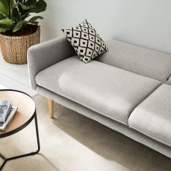 Maison Belfort Schlafsofa Lindoia - Webstoff - Hellgrau -Wohnzimmermöbel boutique en ligne 1000176654 200409 13523100003 DETAILS P000000001000176654