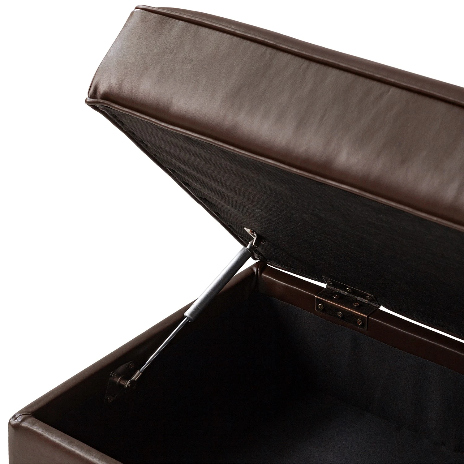 Maison Belfort Polsterhocker Migron - Kunstleder - Braun 13 Maison Belfort Polsterhocker Migron - Kunstleder - Braun – Bild 13