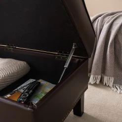 Maison Belfort Polsterhocker Migron - Kunstleder - Braun 25 Maison Belfort Polsterhocker Migron - Kunstleder - Braun -Wohnzimmermöbel boutique en ligne 1000176673 210504 13363600049 DETAILS P000000001000176673