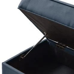 Mørteens Polsterhocker Boddin I - Webstoff - Jeansblau -Wohnzimmermöbel boutique en ligne 1000176674 201026 16355800083 DETAILS P000000001000176674