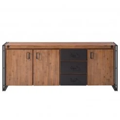 Ars manufacti Sideboard Manchester IV - Akazie massiv / Metall - Akazie / Anthrazit -Wohnzimmermöbel boutique en ligne 1000176686 200115 06054700008 DETAILS P000000001000176686
