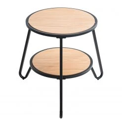 Mørteens Beistelltisch Beerse - Echtholzfurnier - Eiche / Schwarz 13 Mørteens Beistelltisch Beerse - Echtholzfurnier - Eiche / Schwarz -Wohnzimmermöbel boutique en ligne 1000176695 191129 08181400003 DETAILS P000000001000176695