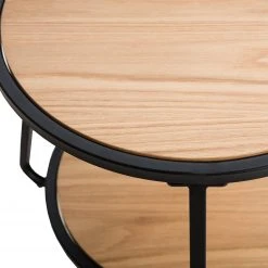 Mørteens Beistelltisch Beerse - Echtholzfurnier - Eiche / Schwarz 15 Mørteens Beistelltisch Beerse - Echtholzfurnier - Eiche / Schwarz -Wohnzimmermöbel boutique en ligne 1000176695 191129 08181400005 DETAILS P000000001000176695