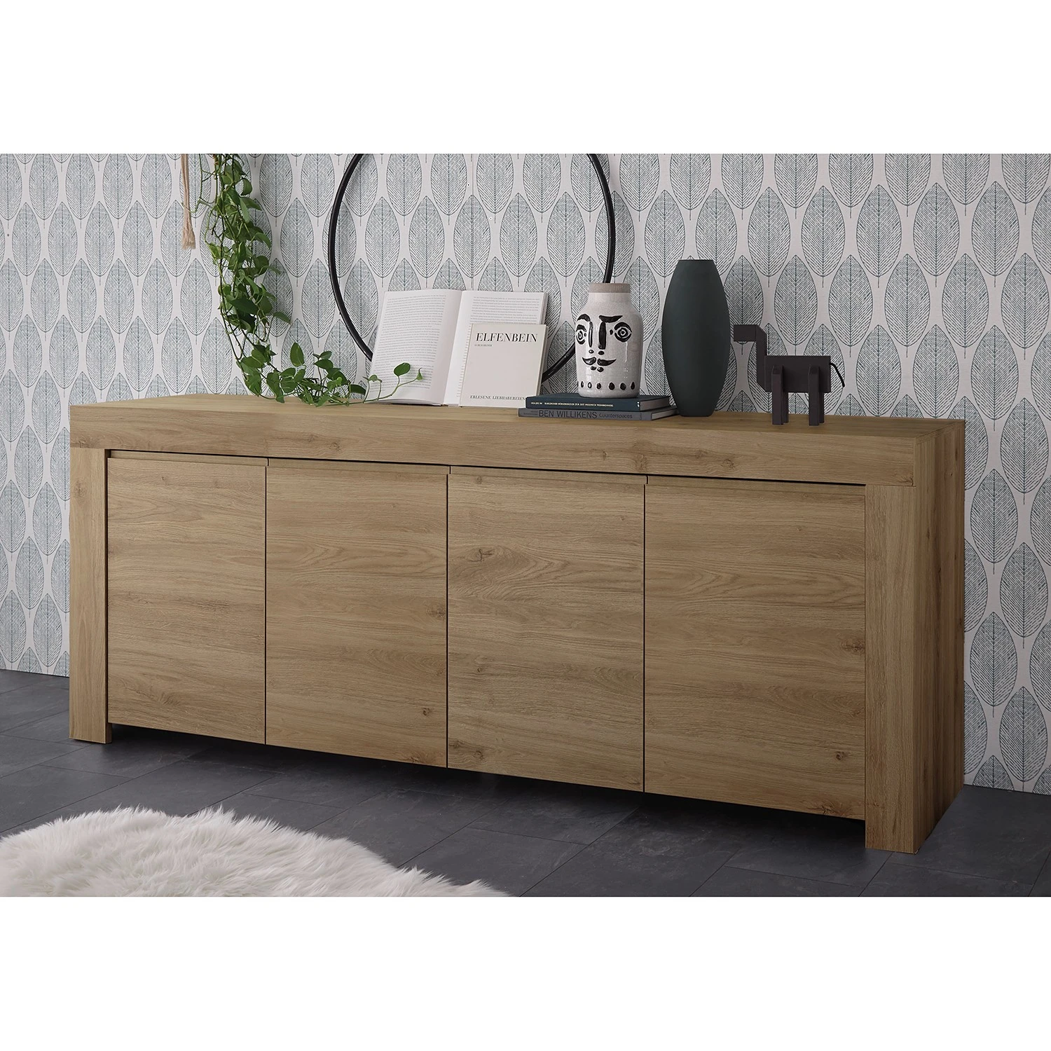 LC Spa Sideboard Firenze III - Eiche Dekor 2 LC Spa Sideboard Firenze III - Eiche Dekor – Bild 2