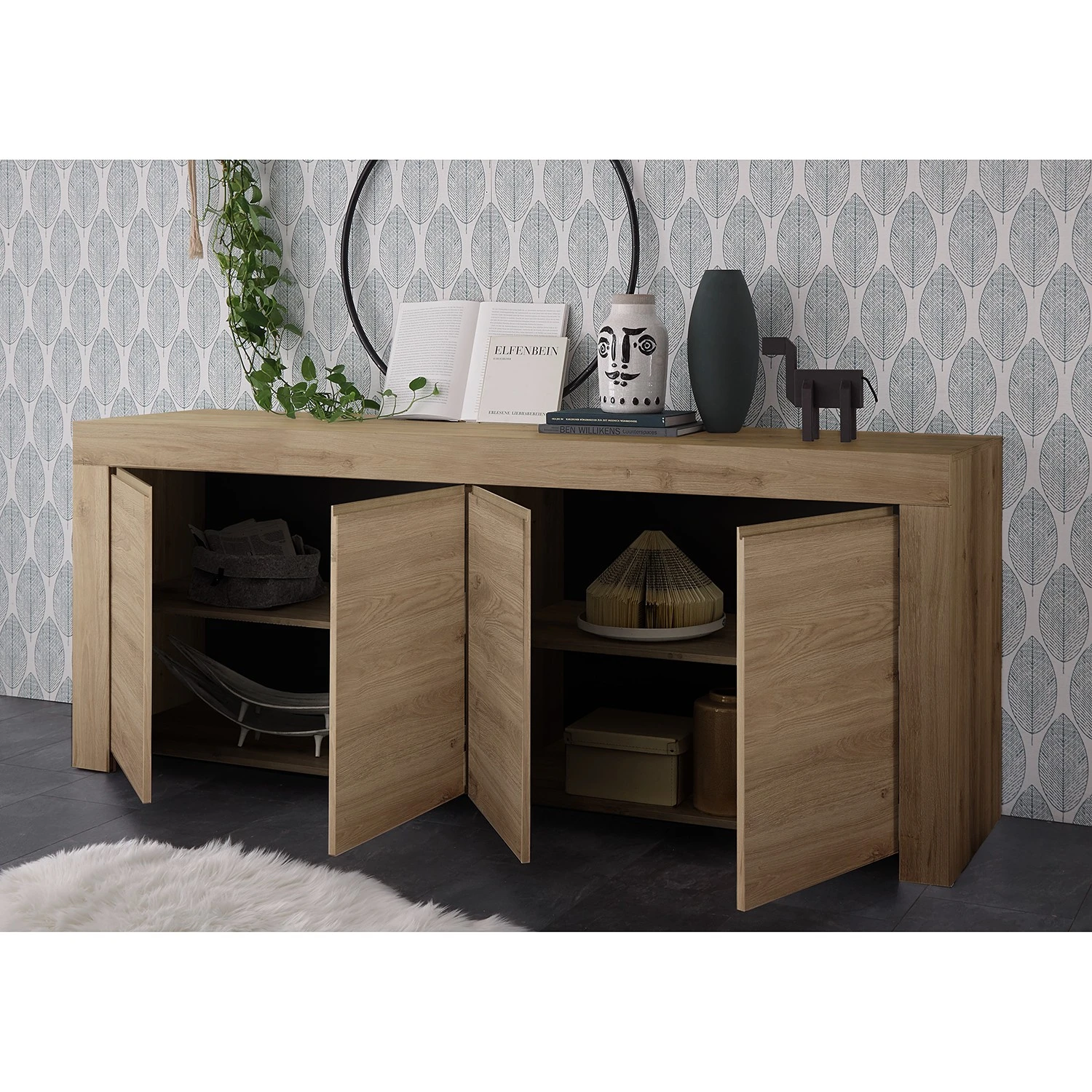 LC Spa Sideboard Firenze III - Eiche Dekor 3 LC Spa Sideboard Firenze III - Eiche Dekor – Bild 3