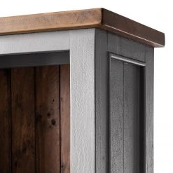 Maison Belfort Bücherregal Balignton II - Kiefer massiv - Grau / Kiefer 9 Maison Belfort Bücherregal Balignton II - Kiefer massiv - Grau / Kiefer -Wohnzimmermöbel boutique en ligne 1000177769 211116 12502700201 DETAILS P000000001000177769