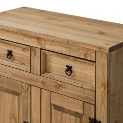 Maison Belfort Kommode Finca Rustica I - Kiefer massiv - Kiefer Natur -Wohnzimmermöbel boutique en ligne 1000178020 200212 13141000015 DETAILS P000000001000178020