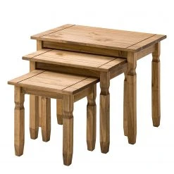 Maison Belfort Beistelltisch Finca Rustica (3er-Set) - Kiefer massiv - Kiefer Natur 14 Maison Belfort Beistelltisch Finca Rustica (3er-Set) - Kiefer massiv - Kiefer Natur -Wohnzimmermöbel boutique en ligne 1000178023 200218 17122000003 DETAILS P000000001000178023