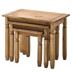 Maison Belfort Beistelltisch Finca Rustica (3er-Set) - Kiefer massiv - Kiefer Natur 15 Maison Belfort Beistelltisch Finca Rustica (3er-Set) - Kiefer massiv - Kiefer Natur -Wohnzimmermöbel boutique en ligne 1000178023 200218 17122000004 DETAILS P000000001000178023