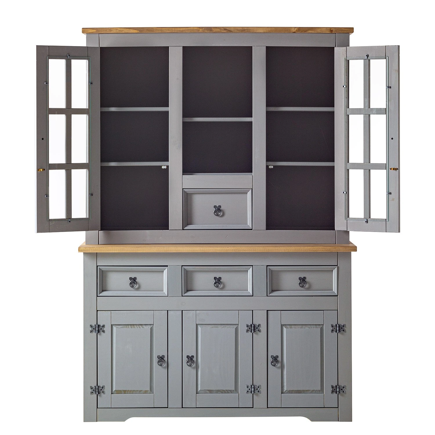 Maison Belfort Sideboard Finca Rustica - Kiefer massiv - Kiefer Grau 17 Maison Belfort Sideboard Finca Rustica - Kiefer massiv - Kiefer Grau – Bild 17