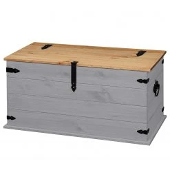 Maison Belfort Truhe Finca Rustica - Kiefer massiv - Kiefer Grau