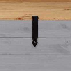 Maison Belfort Truhe Finca Rustica - Kiefer massiv - Kiefer Grau 11 Maison Belfort Truhe Finca Rustica - Kiefer massiv - Kiefer Grau -Wohnzimmermöbel boutique en ligne 1000178039 200320 14544700021 DETAILS P000000001000178039