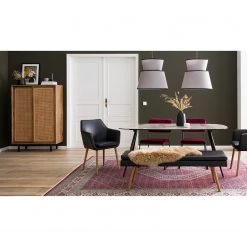 Ars manufacti Highboard Vina - Mango massiv / Wiener Geflecht - Mango / Schwarz 25 Ars manufacti Highboard Vina - Mango massiv / Wiener Geflecht - Mango / Schwarz -Wohnzimmermöbel boutique en ligne 1000178071 200702 15133300012 MOOD DETAILS P000000001000178071 mood