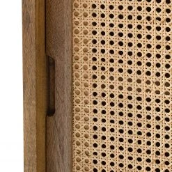 Ars manufacti Kommode Vina II - Mango massiv / Wiener Geflecht - Mango / Schwarz -Wohnzimmermöbel boutique en ligne 1000178080 200323 13584700027 DETAILS P000000001000178080