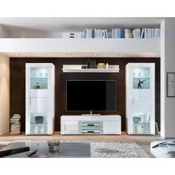 LC Spa Standvitrine Easy - Hochglanz Weiß -Wohnzimmermöbel boutique en ligne 1000178261 190708 09150500039 MOOD DETAILS P000000001000178261 mood