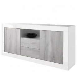LC Spa Sideboard Urbino I - Hellgrau / Weiß