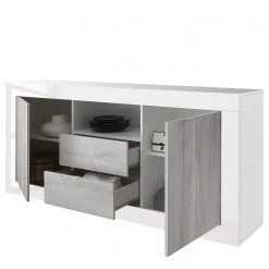 LC Spa Sideboard Urbino I - Hellgrau / Weiß -Wohnzimmermöbel boutique en ligne 1000178441 201029 08582000635 DETAILS P000000001000178441