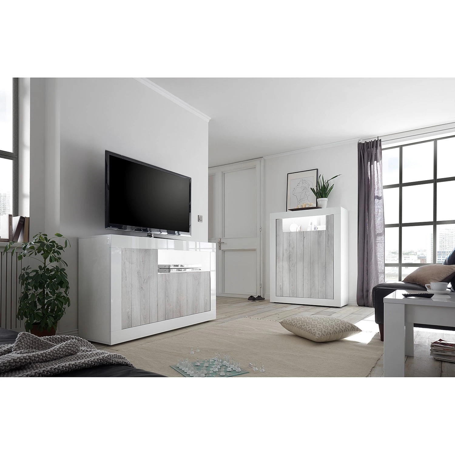 LC Spa Kommode Urbino - Hellgrau / Weiß 6 LC Spa Kommode Urbino - Hellgrau / Weiß – Bild 6