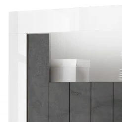 LC Spa Highboard Urbino - Dunkelgrau / Weiß -Wohnzimmermöbel boutique en ligne 1000178453 201029 09044600740 DETAILS P000000001000178453