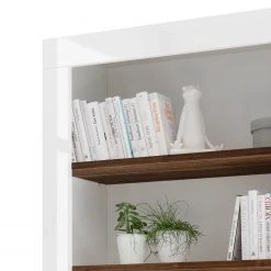 LC Spa Regal Urbino - Nussbaum Dekor / Weiß 15 LC Spa Regal Urbino - Nussbaum Dekor / Weiß -Wohnzimmermöbel boutique en ligne 1000178454 201029 09051900749 DETAILS P000000001000178454