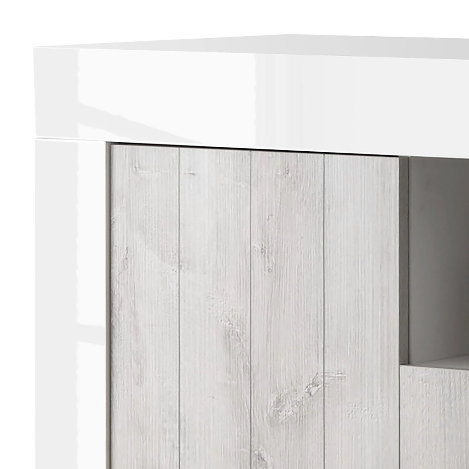 LC Spa Sideboard Urbino II - Hellgrau / Weiß 6 LC Spa Sideboard Urbino II - Hellgrau / Weiß – Bild 6
