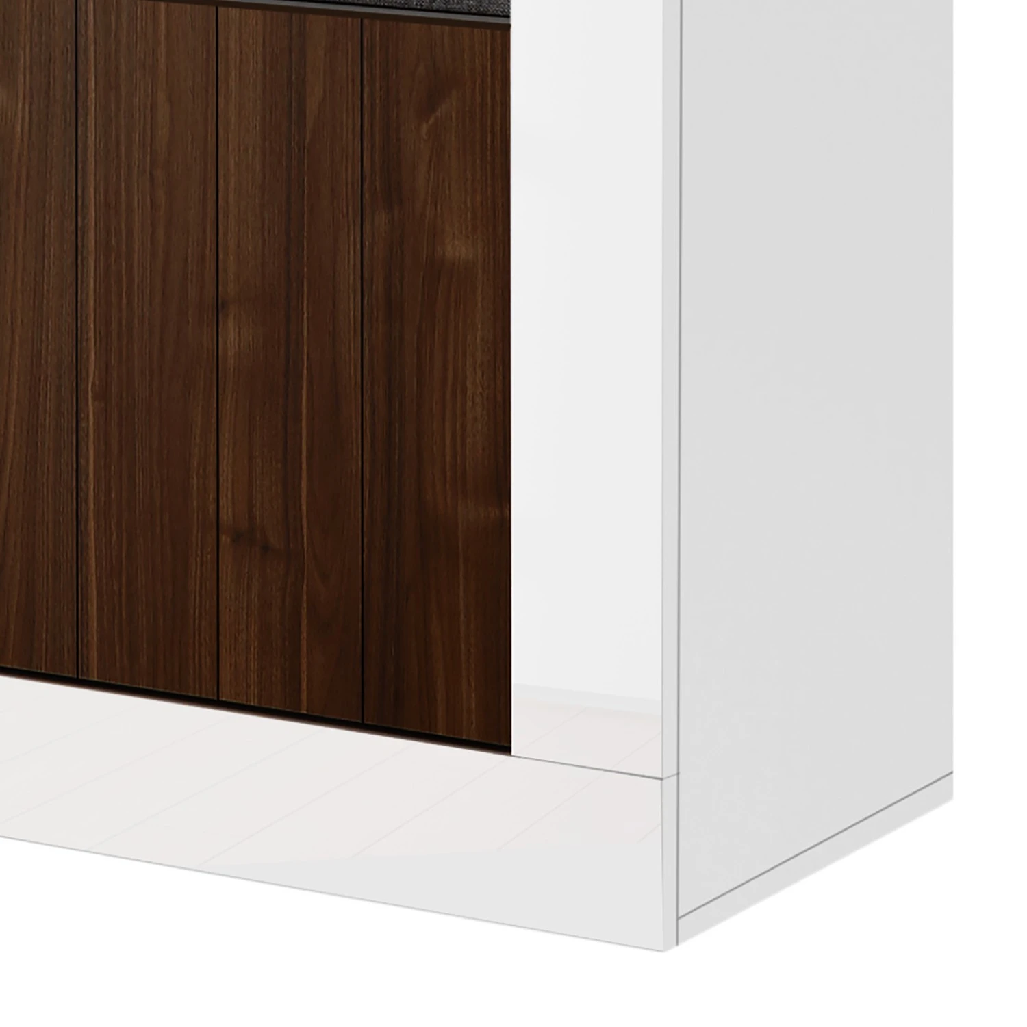 LC Spa Sideboard Urbino II - Nussbaum Dekor / Weiß 7 LC Spa Sideboard Urbino II - Nussbaum Dekor / Weiß – Bild 7