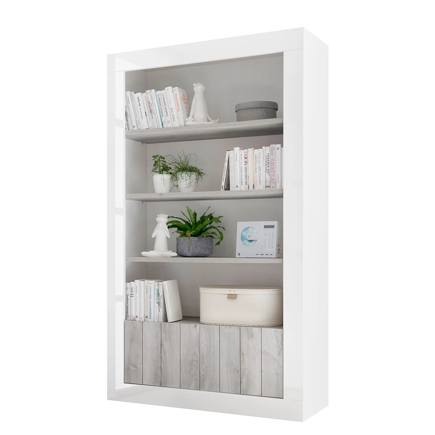 LC Spa Regal Urbino - Hellgrau / Weiß 1 LC Spa Regal Urbino - Hellgrau / Weiß