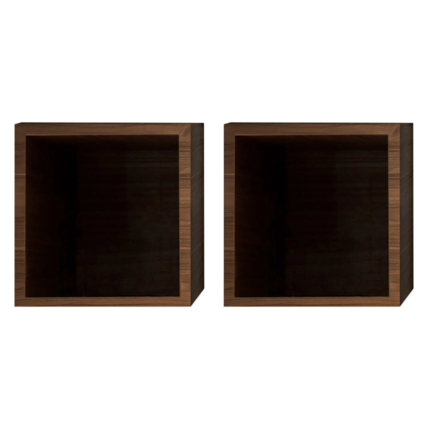 LC Spa Wohnwand Infinity III (7-teilig) - Weiß / Nussbaum dunkel Dekor 4 LC Spa Wohnwand Infinity III (7-teilig) - Weiß / Nussbaum dunkel Dekor – Bild 4