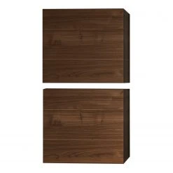 LC Spa Wohnwand Infinity VI (9-teilig) - Weiß / Nussbaum dunkel Dekor -Wohnzimmermöbel boutique en ligne 1000178648 190807 06303500175 DETAILS P000000001000178648