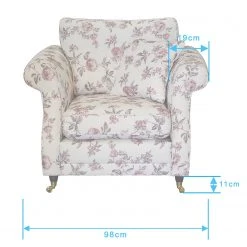 Maison Belfort Sessel Killara - Samt - Antikgrün -Wohnzimmermöbel boutique en ligne 1000179156 190911 09324200710 SKETCH DETAILS P000000001000179156 sketch