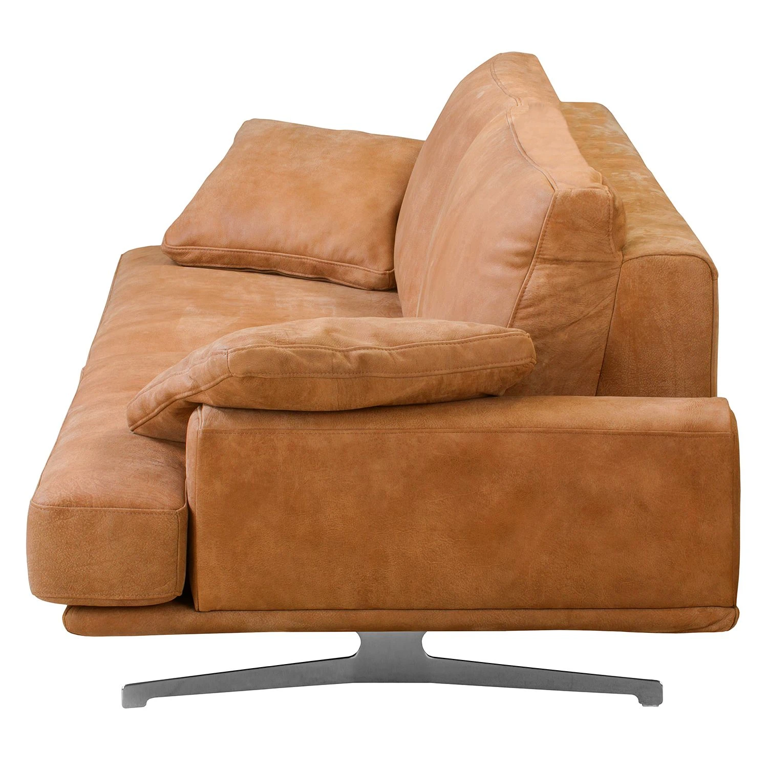 Ars manufacti Sofa Hendra I (3-Sitzer) - Echtleder - Cognac 4 Ars manufacti Sofa Hendra I (3-Sitzer) - Echtleder - Cognac – Bild 4