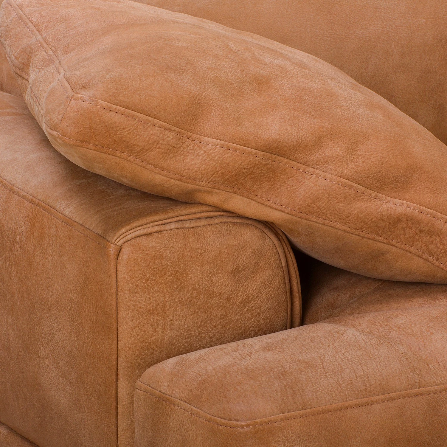 Ars manufacti Sofa Hendra I (3-Sitzer) - Echtleder - Cognac 7 Ars manufacti Sofa Hendra I (3-Sitzer) - Echtleder - Cognac – Bild 7