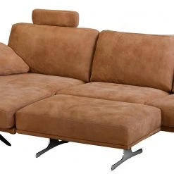 Ars manufacti Polsterhocker Hendra I - Echtleder - Cognac -Wohnzimmermöbel boutique en ligne 1000179276 190813 17581900530 DETAILS P000000001000179276