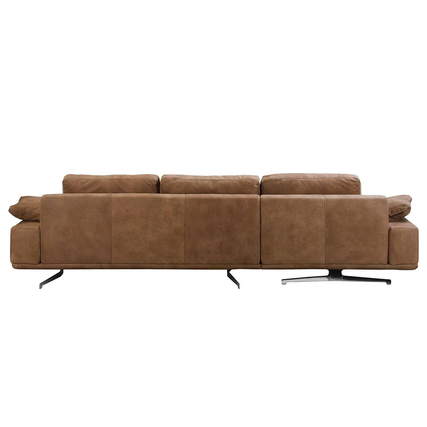 Ars manufacti Ecksofa Lurrip I - Echtleder - Braun - Longchair davorstehend links 7 Ars manufacti Ecksofa Lurrip I - Echtleder - Braun - Longchair davorstehend links – Bild 7