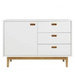 Tenzo Sideboard Svea I - Weiß / Eiche Dekor -Wohnzimmermöbel boutique en ligne 1000179412 190724 06292800164 DETAILS P000000001000179412