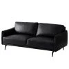 Studio Copenhagen Sofa Harlev (3-Sitzer) - Echtleder - Schwarz