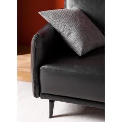 Studio Copenhagen Sofa Harlev (3-Sitzer) - Echtleder - Schwarz -Wohnzimmermöbel boutique en ligne 1000179415 200421 11333500004 DETAILS P000000001000179415