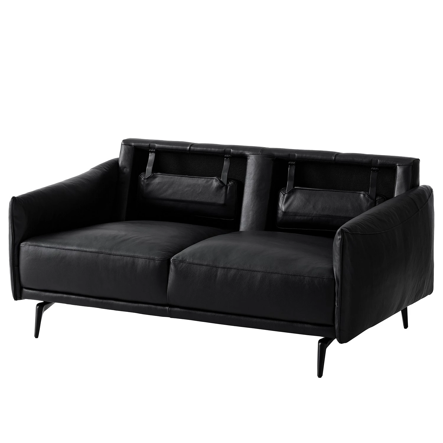Studio Copenhagen Sofa Harlev (2-Sitzer) - Echtleder - Schwarz 5 Studio Copenhagen Sofa Harlev (2-Sitzer) - Echtleder - Schwarz – Bild 5