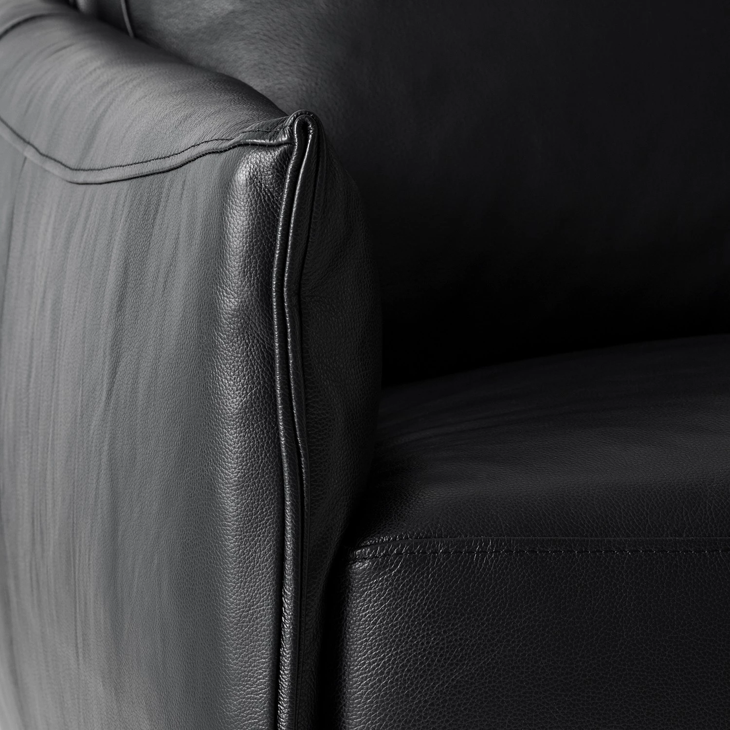 Studio Copenhagen Sofa Harlev (2-Sitzer) - Echtleder - Schwarz 16 Studio Copenhagen Sofa Harlev (2-Sitzer) - Echtleder - Schwarz – Bild 16