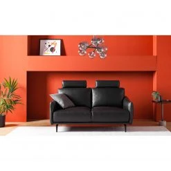 Studio Copenhagen Sofa Harlev (2-Sitzer) - Echtleder - Schwarz 21 Studio Copenhagen Sofa Harlev (2-Sitzer) - Echtleder - Schwarz -Wohnzimmermöbel boutique en ligne 1000179417 200421 11333800005 MOOD DETAILS P000000001000179417 mood