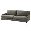Studio Copenhagen Sofa Peritz (3-Sitzer) - Webstoff - Grau / Beige