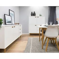 Tenzo Sideboard Svea II - Weiß / Eiche Dekor 13 Tenzo Sideboard Svea II - Weiß / Eiche Dekor -Wohnzimmermöbel boutique en ligne 1000179426 190724 06293200201 MOOD DETAILS P000000001000179426 mood