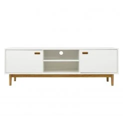 Tenzo Lowboard Svea I - Weiß / Eiche Dekor 14 Tenzo Lowboard Svea I - Weiß / Eiche Dekor -Wohnzimmermöbel boutique en ligne 1000179427 190724 06293400212 DETAILS P000000001000179427