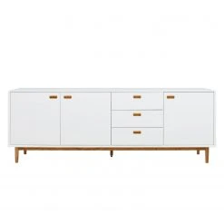 Tenzo Sideboard Svea III - Weiß / Eiche Dekor 10 Tenzo Sideboard Svea III - Weiß / Eiche Dekor -Wohnzimmermöbel boutique en ligne 1000179429 190724 06293600229 DETAILS P000000001000179429