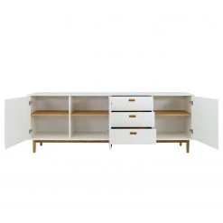 Tenzo Sideboard Svea III - Weiß / Eiche Dekor 11 Tenzo Sideboard Svea III - Weiß / Eiche Dekor -Wohnzimmermöbel boutique en ligne 1000179429 190724 06293600230 DETAILS P000000001000179429