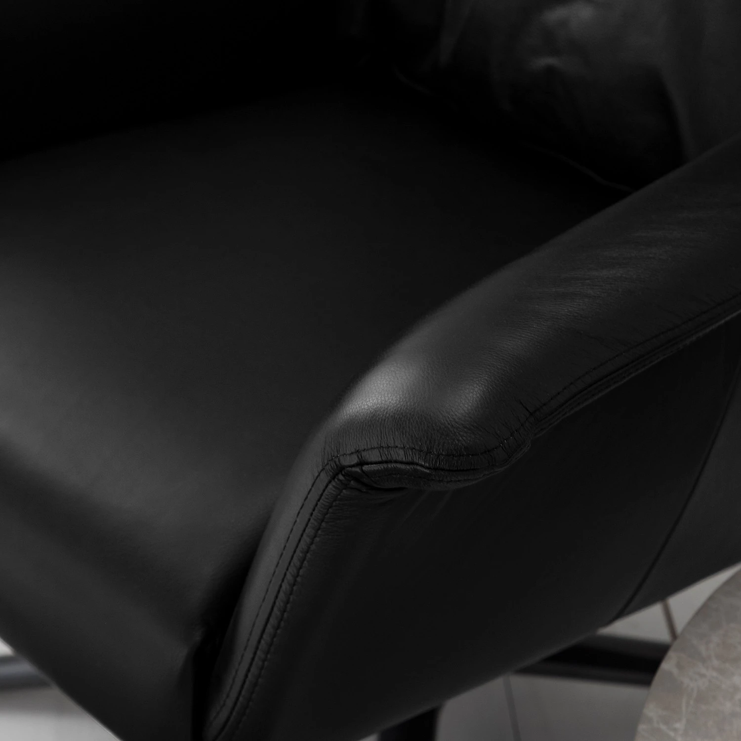 Studio Copenhagen Sessel Bertem - Echtleder - Schwarz 11 Studio Copenhagen Sessel Bertem - Echtleder - Schwarz – Bild 11