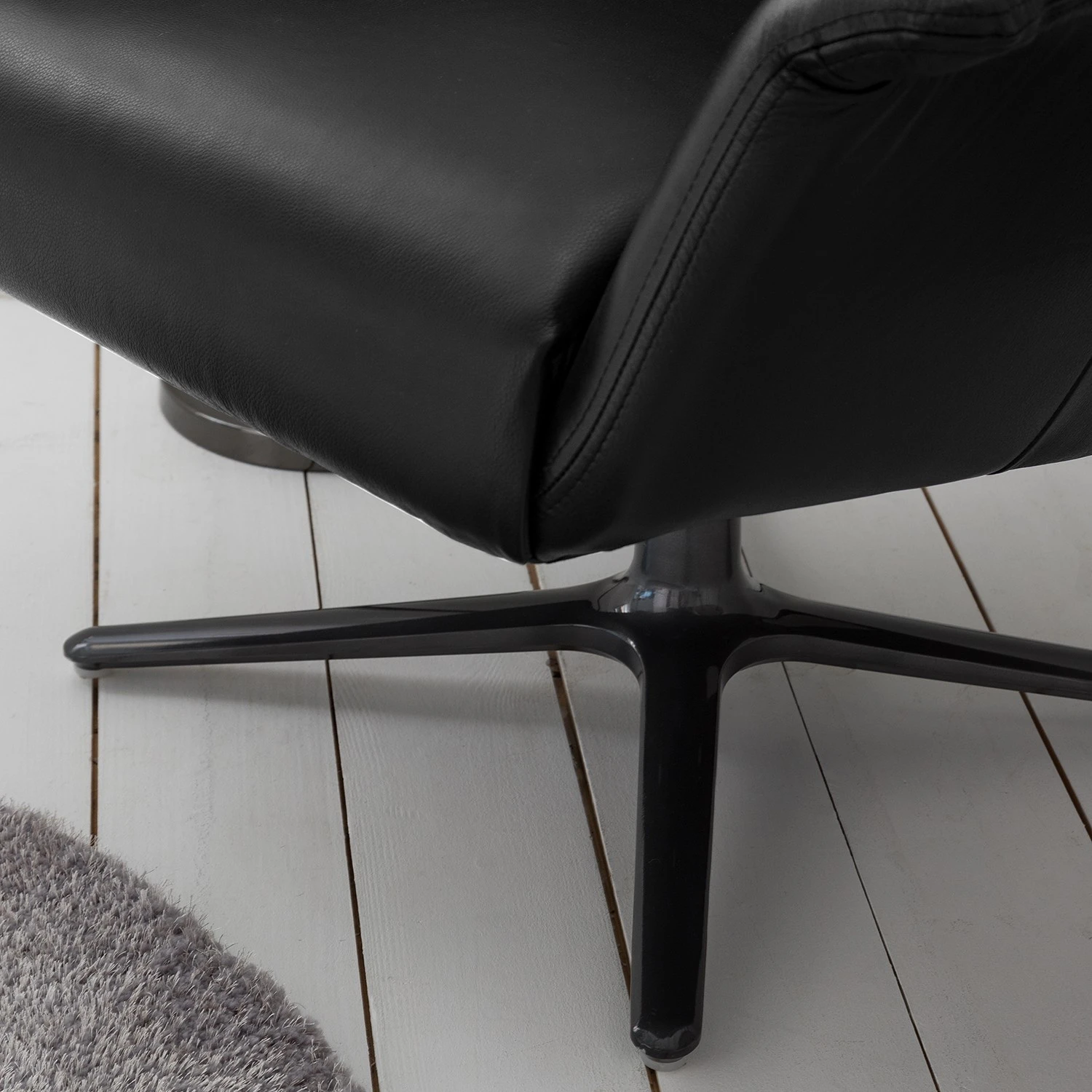 Studio Copenhagen Sessel Bertem - Echtleder - Schwarz 10 Studio Copenhagen Sessel Bertem - Echtleder - Schwarz – Bild 10