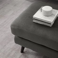 Jack & Alice Hocker Tennyson - Samt - Grau -Wohnzimmermöbel boutique en ligne 1000180150 201030 05553900043 DETAILS P000000001000180150