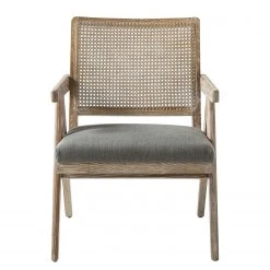 Maison Belfort Sessel Ruber - Webstoff - Grau 16 Maison Belfort Sessel Ruber - Webstoff - Grau -Wohnzimmermöbel boutique en ligne 1000180875 200706 13482600002 DETAILS P000000001000180875